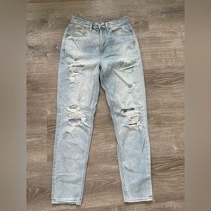 American Eagle mom jeans size 2